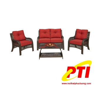 Sofa mây nhựa PTI 218